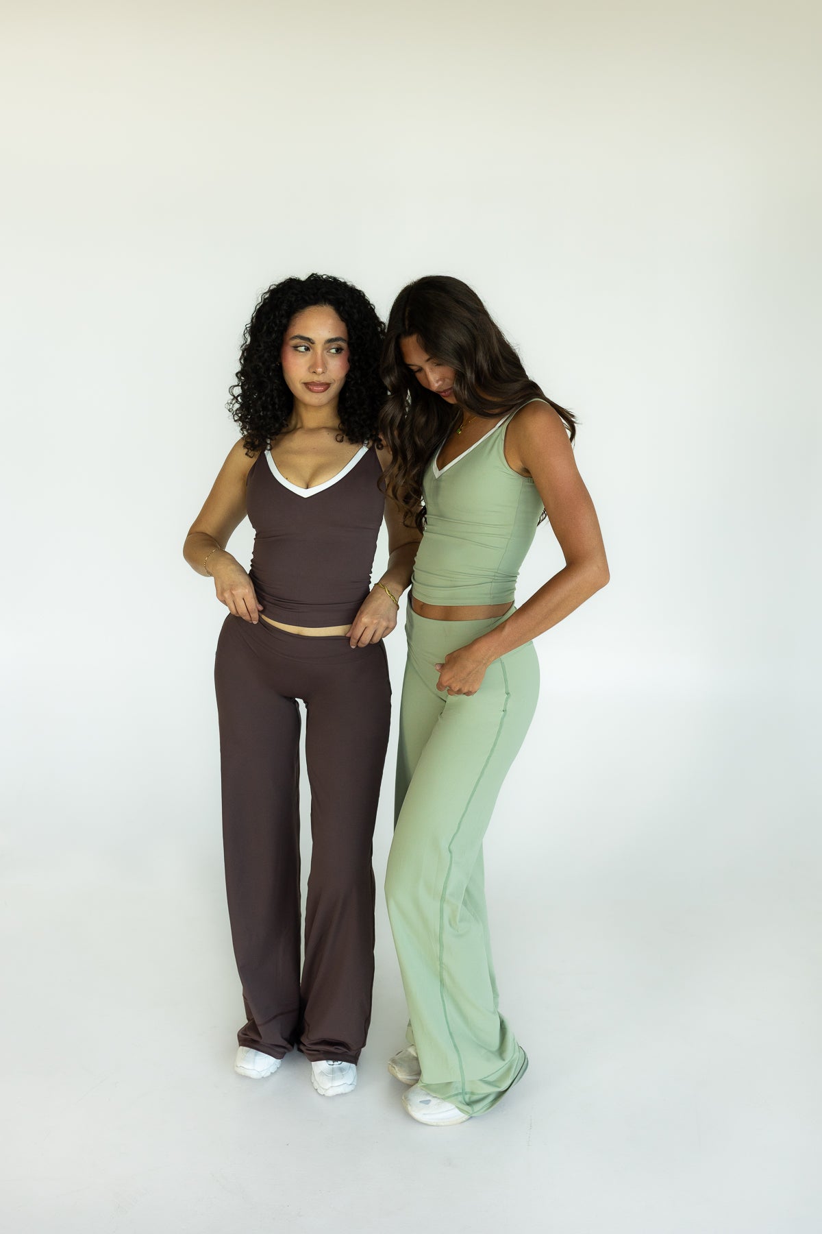 Mocha Straight Leg Pants